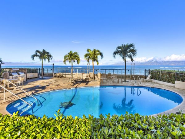 Beachfront Two Bedroom Kahana Vacation Rental Condo