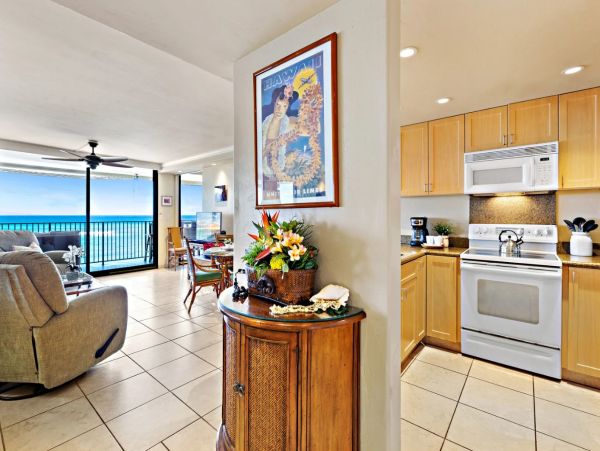 Beachfront Two Bedroom Kahana Vacation Rental Condo