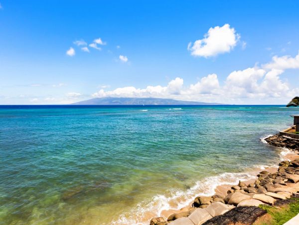 Beachfront Two Bedroom Kahana Vacation Rental Condo