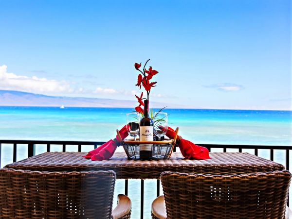 Beachfront Two Bedroom Kahana Vacation Rental Condo