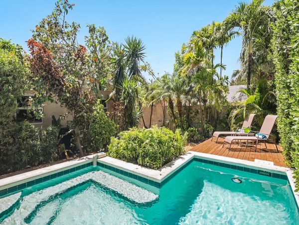Key West Vacation Pool Home Sleeps 8 Short Walk to Beach - additional view, photo 2
