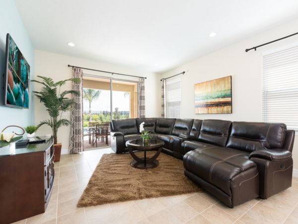 Beautiful Kissimmee Vacation Pool Home Sleeps 22 Guests