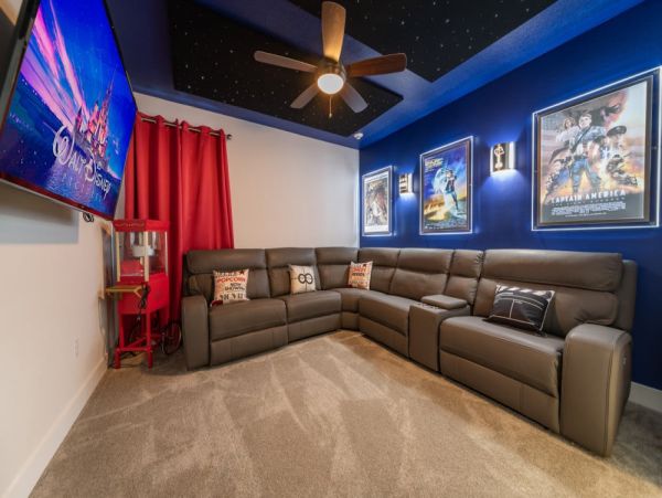Orlando Vacation Rental Villa Near Disney World – 7 Bedrooms, Pool & Theater