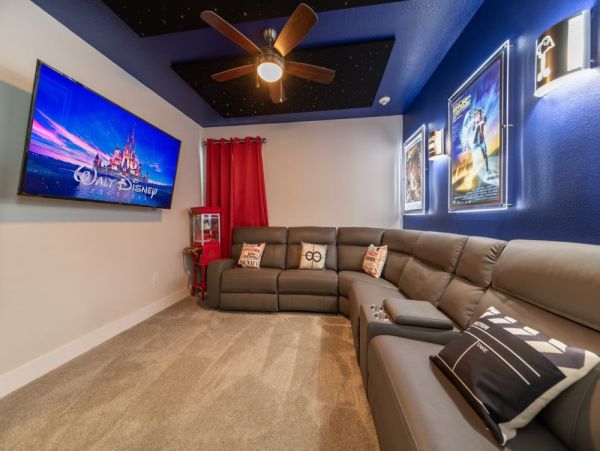 Orlando Vacation Rental Villa Near Disney World – 7 Bedrooms, Pool & Theater