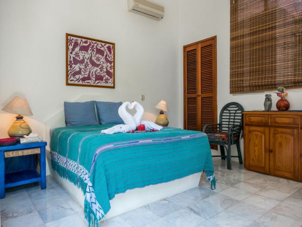 Beachfront Five Bedroom Mayan Villa in South Akumal