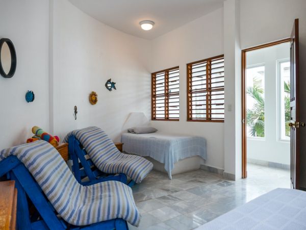 Beachfront Five Bedroom Mayan Villa in South Akumal