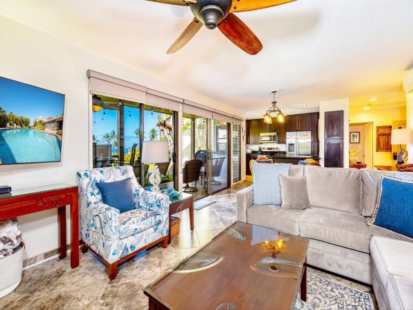 Partial Ocean Views Kihei Vacation Condo Sleeps 4 Guests