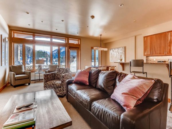Luxury Vail Two Bedroom Vacation Condo with Ski in Ski Out