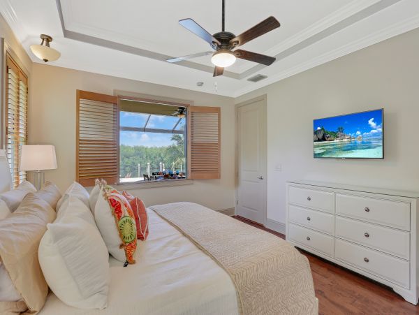 Stunning Cape Coral Vacation Rental Pool Home with Gym