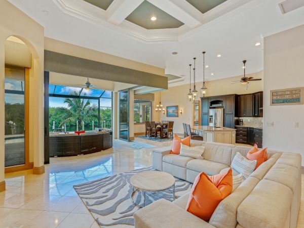 Stunning Cape Coral Vacation Rental Pool Home with Gym