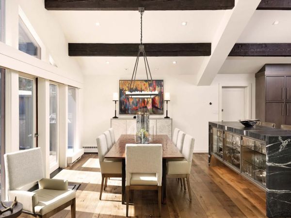 Posh Eight Bedroom Ski in Ski Out Vacation Home in Vail