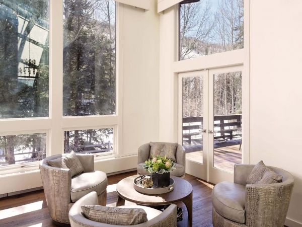 Posh Eight Bedroom Ski in Ski Out Vacation Home in Vail