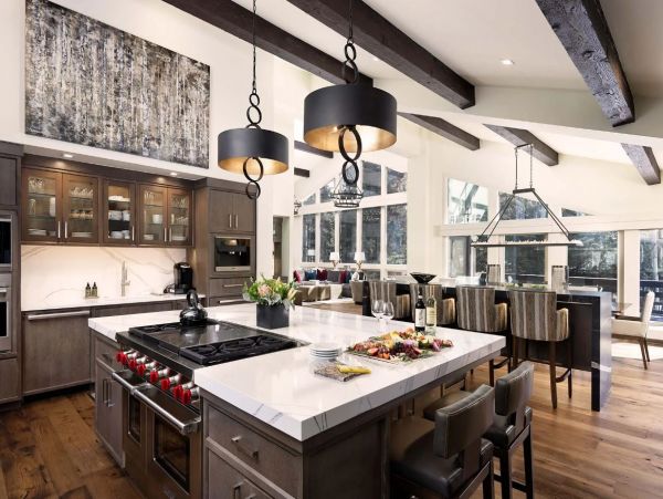 Posh Eight Bedroom Ski in Ski Out Vacation Home in Vail