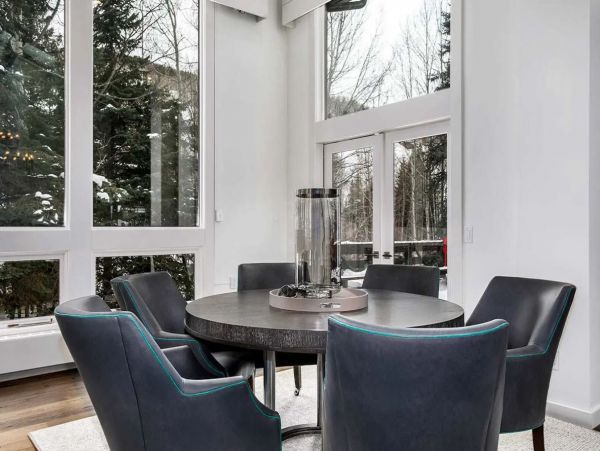 Posh Eight Bedroom Ski in Ski Out Vacation Home in Vail