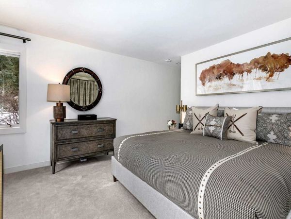 Posh Eight Bedroom Ski in Ski Out Vacation Home in Vail