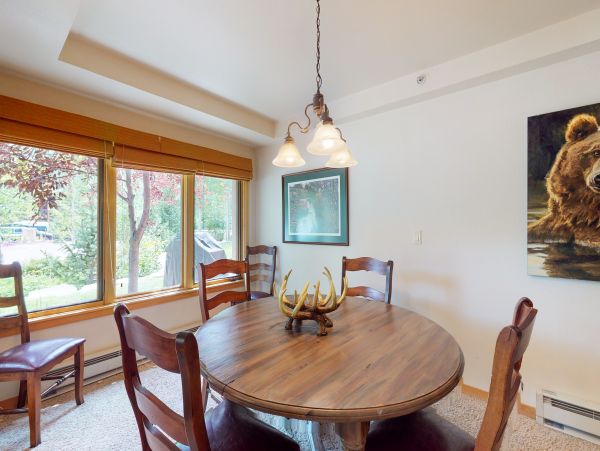 First floor unit Ski in Ski out unit