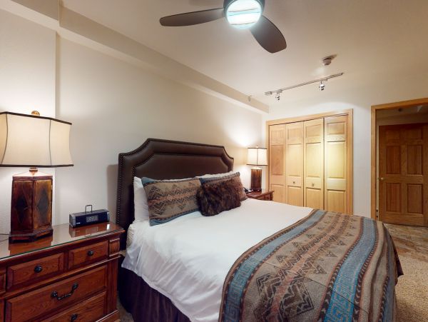 First floor unit Ski in Ski out unit