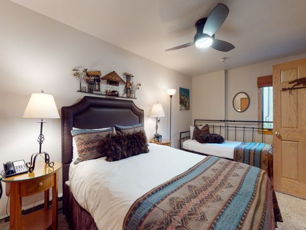 First floor unit Ski in Ski out unit