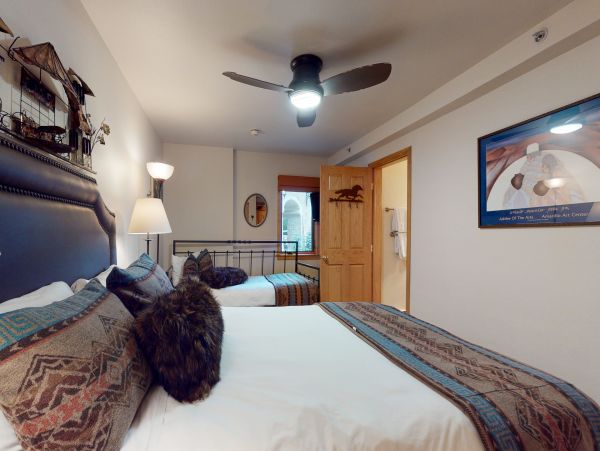 First floor unit Ski in Ski out unit