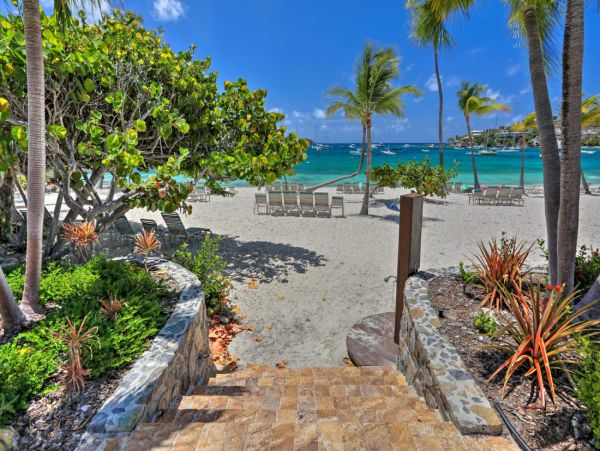 Stunning Luxury St Thomas Resort Two Bedroom Condo