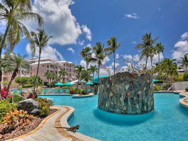Stunning Luxury St Thomas Resort Two Bedroom Condo