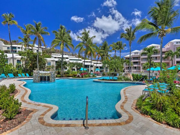 Stunning Luxury St Thomas Resort Two Bedroom Condo