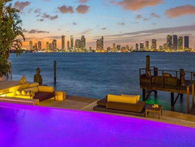Six Bedroom Bay View Miami Vacation Villa Sleeps 12 Guests