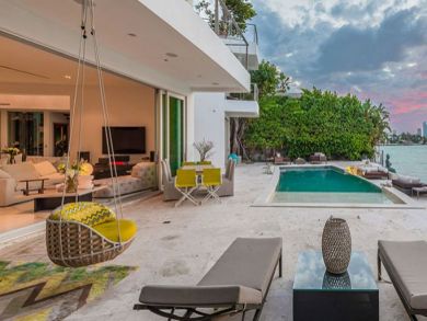 Six Bedroom Bay View Miami Vacation Villa Sleeps 12 Guests