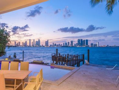 Six Bedroom Bay View Miami Vacation Villa Sleeps 12 Guests
