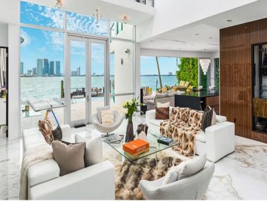 Six Bedroom Bay View Miami Vacation Villa Sleeps 12 Guests