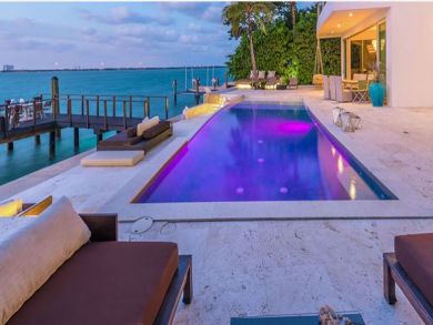 Six Bedroom Bay View Miami Vacation Villa Sleeps 12 Guests