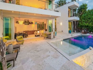 Six Bedroom Bay View Miami Vacation Villa Sleeps 12 Guests