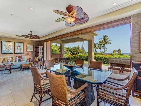 Partial Oceanviews Kailua-Kona Vacation Home Sleeps 4 Guests