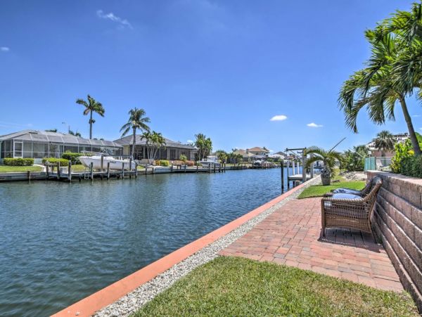 Canal View Marco Island Vacation Home Sleeps 8 Guests