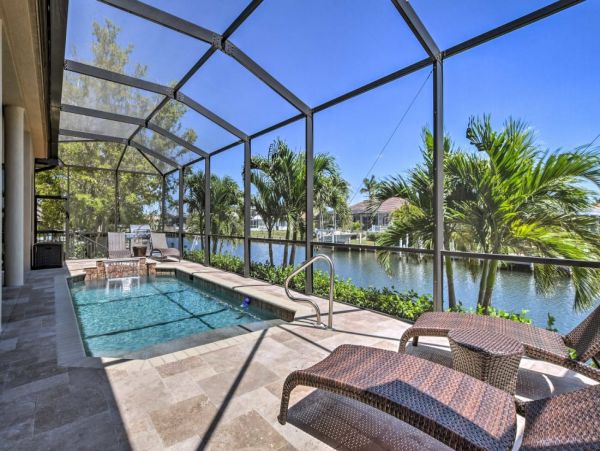Canal View Marco Island Vacation Home Sleeps 8 Guests