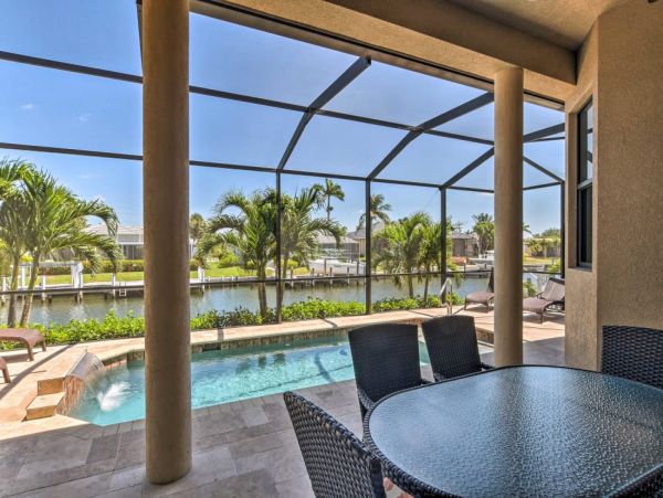 Canal View Marco Island Vacation Home Sleeps 8 Guests