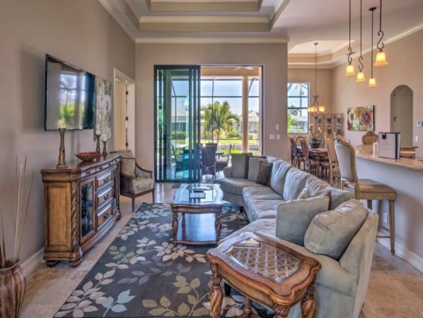 Canal View Marco Island Vacation Home Sleeps 8 Guests