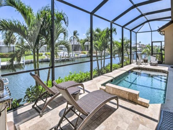 Canal View Marco Island Vacation Home Sleeps 8 Guests