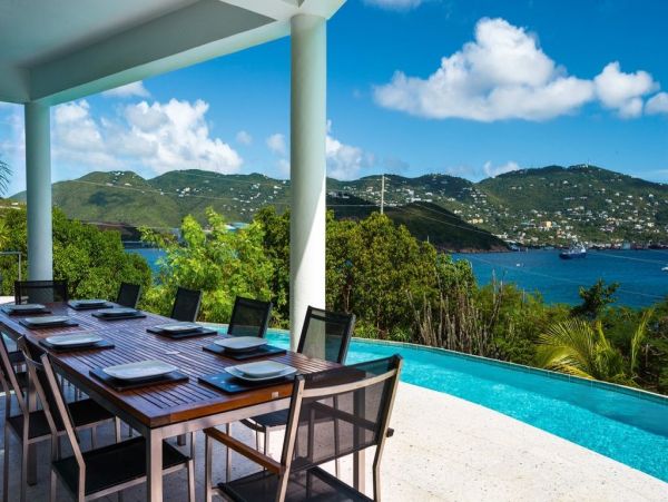 St Thomas Stunning 7 Bedroom Villa- Loft Office Pool & Views