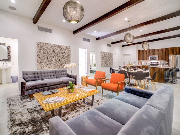 Palm Springs 5 Bed Vacation Home Private Pool Spa & Fire Pit