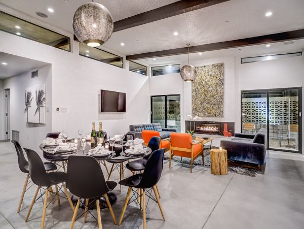 Palm Springs 5 Bed Vacation Home Private Pool Spa & Fire Pit