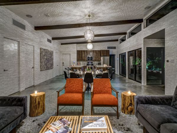 Palm Springs 5 Bed Vacation Home Private Pool Spa & Fire Pit
