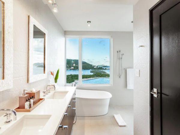 BVI Stunning Luxury Vacation Pool Villa with Ocean Views