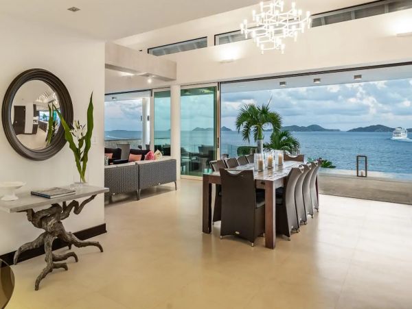 BVI Stunning Luxury Vacation Pool Villa with Ocean Views