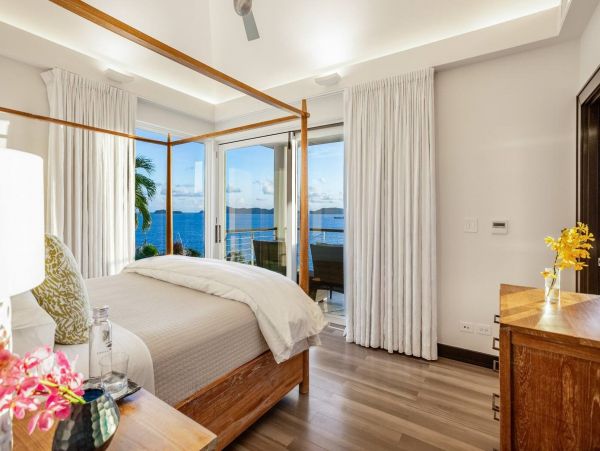 BVI Stunning Luxury Vacation Pool Villa with Ocean Views
