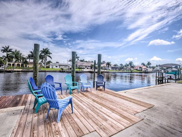 Stunning Cape Coral Vacation Rental Pool Home - Private Dock