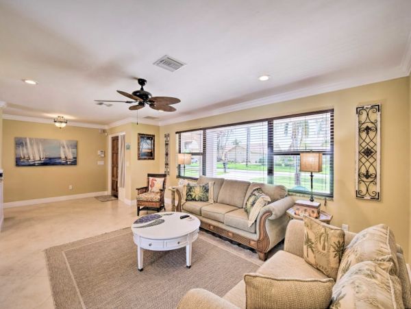 Stunning Cape Coral Vacation Rental Pool Home - Private Dock