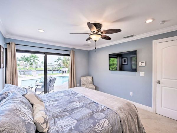 Stunning Cape Coral Vacation Rental Pool Home - Private Dock