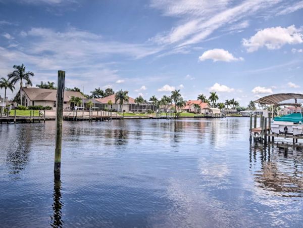 Stunning Cape Coral Vacation Rental Pool Home - Private Dock