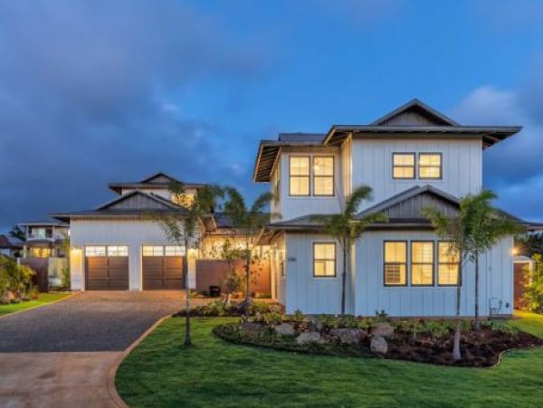 Finest Walk to Beach Kauai Luxury Six Bedroom Vacation Home